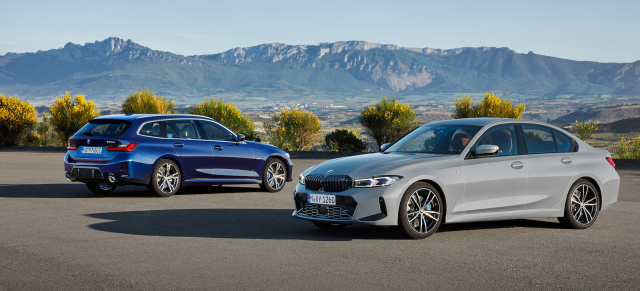 Die Modellpflege des BMW 3er (2023): Elektrischer denn je