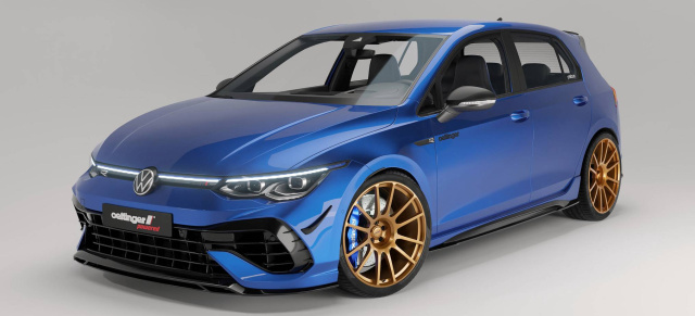 Mehr Styling für den Top-Golf: OETTINGER Tuning für den VW Golf 8 R