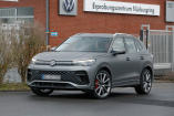Erste Aufnahmen zeigen 21-Zoll-Felgen, Mehrkolbenbremsen und die neue ETSI-Motor-Generation im Tiguan R.: Mehr Power und Technik-Highlights: Der neue VW Tiguan R im Erlkönig-Check