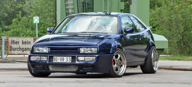 Soweit die Reifen greifen  oder auch nicht - VW Corrado R32 Bi-Turbo Umbau: Krasses VW Corrado-Tuning mit 672 PS dank Umbau auf VW Golf R32 Motor samt Bi-Turboaufladung