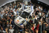 Polo-Piloten Ogier/ Ingrassia sind Rallye-Weltmeister!: Ogier/Ingrassia gewinnen im Volkswagen Polo R WRC die Rallye-WM