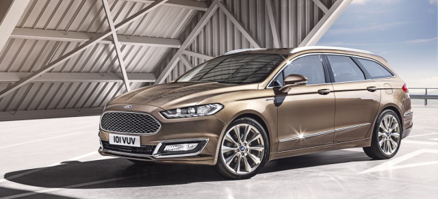 Serienversion des Ford Mondeo Vignale ab sofort bestellbar: Ford Mondeo als Luxusliner 