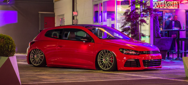 VW Scirocco mit Airride und "R"-Look: AbgeROCCt