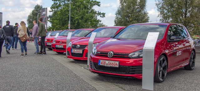 Sieben GTI und das Pikes Peak-Monster: Volkswagen Classic-Highlihts beim „GTI Coming Home“ in Wolfsburg