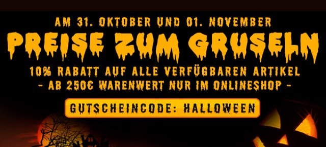 Preise zum Gruseln: Halloween-Rabatt auf Hoffmann-Speedster Ersatzteile