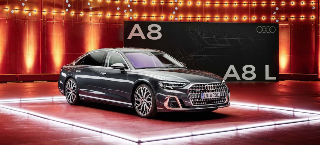 China fest im Blick: Der neue Audi A8 als Luxus-Modell ”Horch”