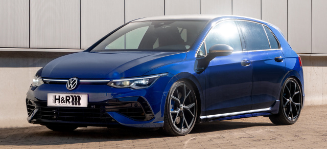 All Wheel Fun: H&R Gewindefahrwerk für VW Golf 8 R & weitere 4Motion