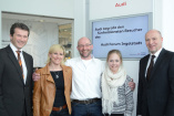 5. Millionen Besucher im Audi Forum Ingolstadt: Seit Eröffnung im Jahr 2000 kamen rund 400.000 Besucher pro Jahr