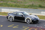 Schaumstoff am Porsche: Modellpflege für den 911er: Sondermodell des Typ 991 als Erlkönig am Ring erwischt