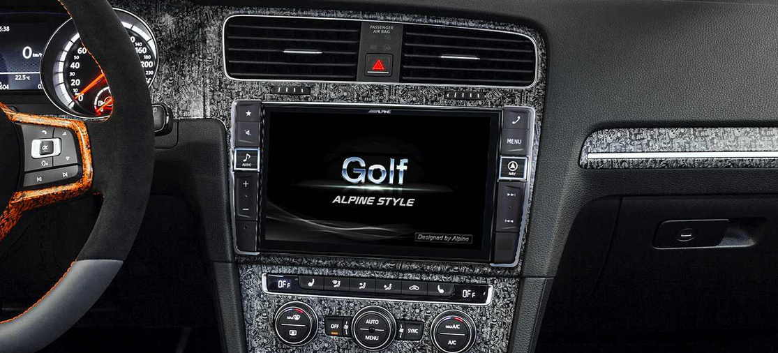 9 Zoll NachrüstNavi für den Siebener Alpine stellt 9Zoll Navi für den Golf 7 vor News VAU