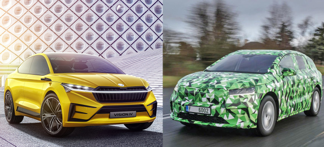 Unterwegs im voll elektrischen VW ID.4 Bruder von Skoda: Erste Fahrt im neuen Skoda Enyaq (2021)