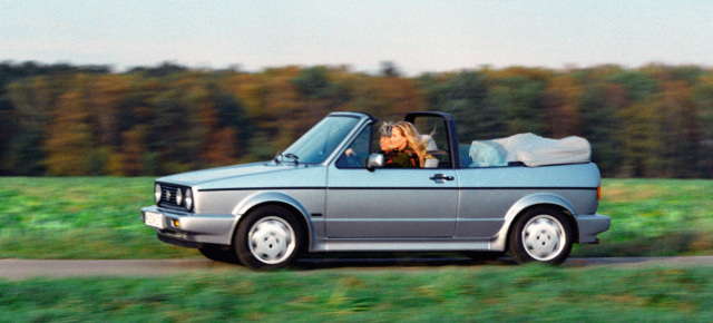 VW Golf 1 Cabrio Kaufberatung: Oben ohne in den Sommer