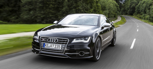 Leistungsplus  ABT verfeinert den Audi S7: Höchstleistung trifft Eleganz  das neue Topmodell des ABT AS7
