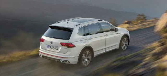 Frischer Look nun auch für den 7-Sitzer: VW Tiguan Allspace Facelift