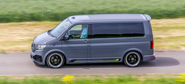 Der Family Man und sein Van: VW T6.1 dezent veredelt und mit H&R tiefergelegt