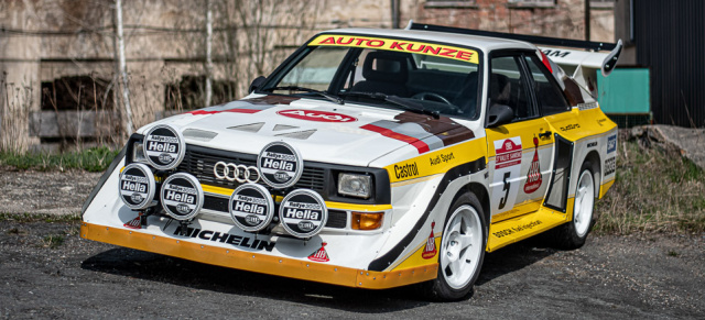History Channel: Das Audi-Einhorn der Rallye Geschichte als S1 Replika mit 500 PS