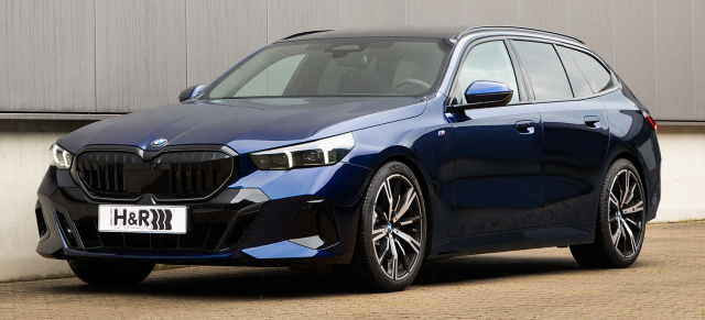 Nutzwert mit Spaßfaktor: H&R Tieferlegungsfedern für den 5er BMW Touring
