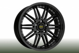 Neues SUV-Leichtmetallrad Dotz Territory dark: Mattschwarze Tuning-Alufelge mit aggressivem Look in 19, 20 und 21 Zoll