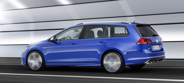 Perfekte Kombination: VW Golf R Variant - Das Warten hat ein Ende 