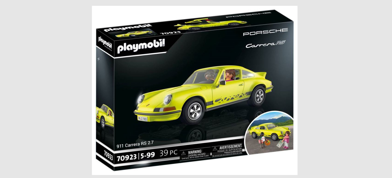 Porsche 911 Carrera RS 2.7 von PLAYMOBIL: 3. Adventstürchen im VAU