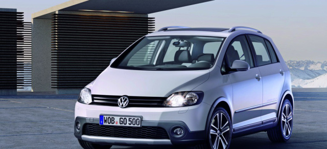 Genf Neuheit 2010: Der neue VW Cross Golf: Nach dem Polo GTI, Polo Cross zeigt Volkswagen nun den neusten Cross Golf