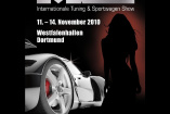 MY CAR  Neue Tuningmesse in NRW: 11. - 14. November 2010 in Dortmund