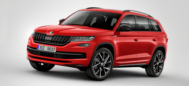 Genf 2017 - Sportlich, sportlicher, Sportline: Der Skoda Kodiaq als Sportline-Modell