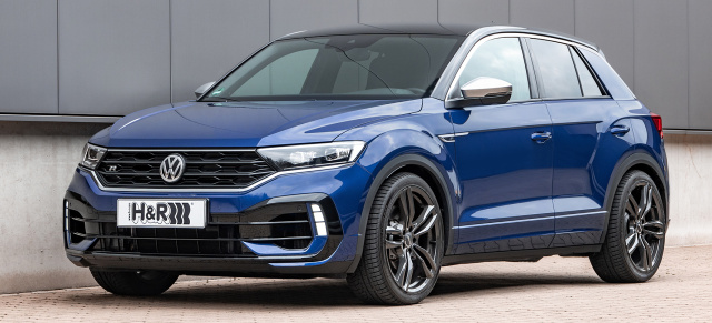 Rock ’n’ Roll in der Kompakt-Klasse: H&R Sportfedern für den Volkswagen T-Roc R