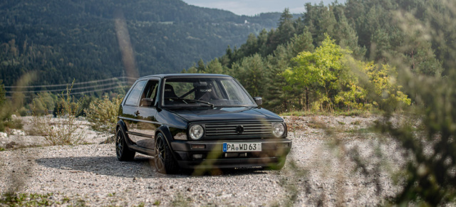 Allrad-Golf im Goliath-Modus: Golf 4 4Motion-Technik und 682 Turbo-PS im VW Golf 2 GTI