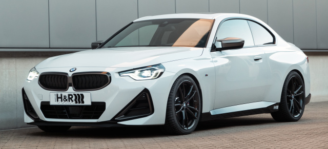 Handling Kurs am Hot Hatch: H&R Sportfedern für den BMW M240i 4WD