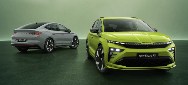 Mit 340 PS, 550 Kilometer Reichweite fürs Topmodell des Enyaq: Škoda Enyaq RS – sportliches Elektro-Coupé mit 340 PS