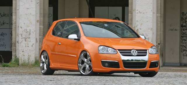 Sammeln und seltenes: Der einzigartige Golf Orange Speed No. 16: Absolutes Sammlerstück mit mehr als nur einem Golf 5 GTI-Motor