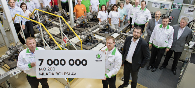 Neuer Produktionsrekord: Sieben Millionen Schaltgetriebe aus Mladá Boleslav