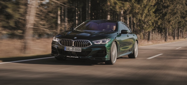 2021er BMW Alpina B8 Gran Coupé im Fahrbericht: Die Alternative zum BMW M8