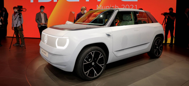 IAA 2021 – Volkswagen Concept ID.Life: VW ID.2 – Volkswagen dreht die MEB-Plattform