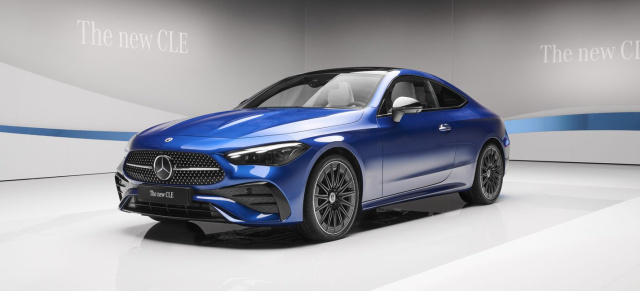 Premiere: Das neue Mercedes CLE Coupé (2024): Aus zwei mach eins