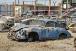 Porsche unterm Hammer bei RM Sotheby´s: Porsche wohin das Auge reicht: Spektakulärer Schrottplatz wird versteigert