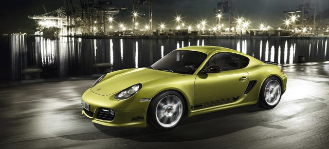 Porsche Cayman nun auch als R-Version + VIDEO: Cayman R: Leichtgewicht mit besonders sportlichen Anspruch