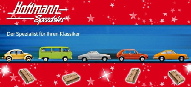 Weihnachtsaktion von Hoffmann-Speedster: Versandkostenfrei bestellen vom 01.12.2011 - 24.12.2011!