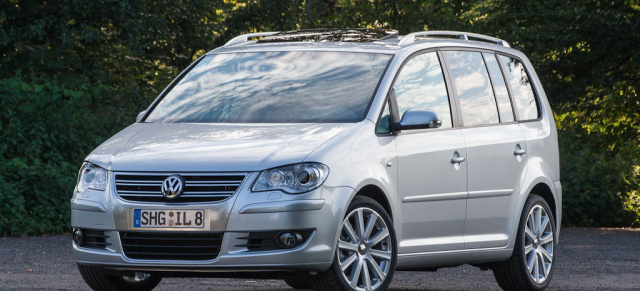 Darf´s auch etwas sportlicher sein? VW Touran R-Line anno 2007: Volkswagens Familienvan-Bestseller mit R-Line Sportpaket ab Werk