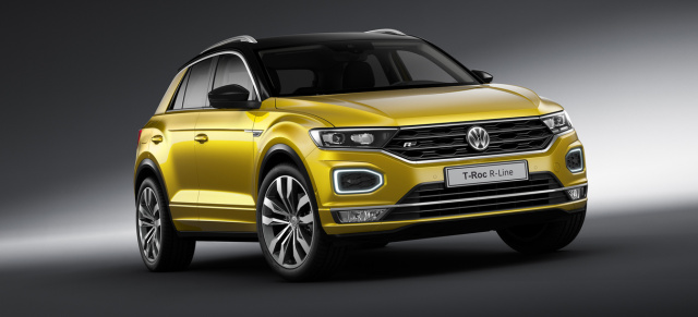 IAA 2017 - Die Details zum T-Roc im R-Line-Look : VW T-Roc R-Line 