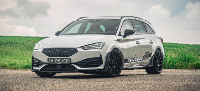 JE DESIGN sorgt für Extra-Look und Extra-Power: WIDEBODY-Kit für den CUPRA Leon ST