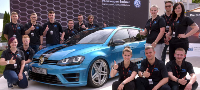 Azubi-Projekt Nr. 2 - #WSEE: VW Golf Variant Biturbo TDI Edition (2015)