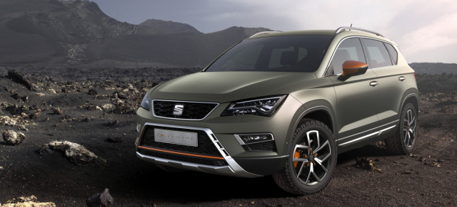 Fit fürs Gelände, der neue Seat Ateca  X-Perience: Das ist die Offroad-Version des neuen Seat SUV