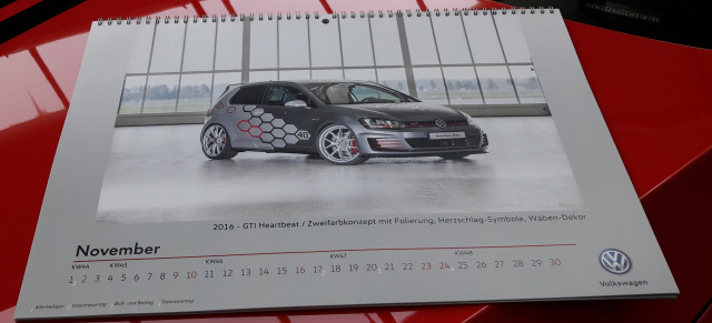 Türchen Nr. 8 | VAU-MAX Adventskalender 2018: 2 x 1 Limitierter Wörthersee GTI-Kalender 2019