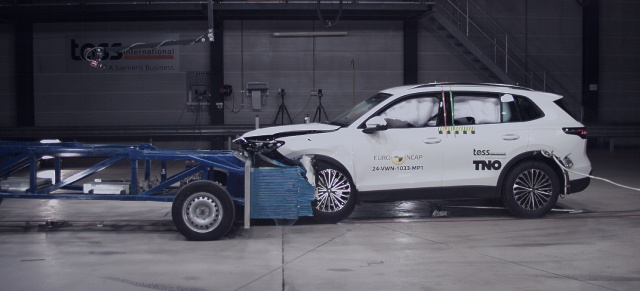 Video: Beste Euro NCAP Sicherheitsbewertung: 5-Sterne für denn neuen VW Tiguan im Crashtest