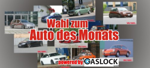 VAU-MAX.de-Leserwahl: Das Auto des Monats August! - powered by GASLOCK: Neue Runde der VAU-MAX-Wahl zum Auto des Monat: Wählt das beste Auto im August 2010 und gewinnt den sportlichen Indy-Cator - den coolsten Schaltknauf aller Zeiten!