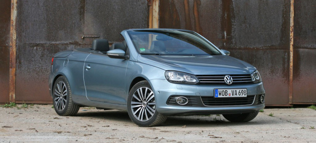 Sun and Fun - Fahrbericht VW Eos Facelift mit 160 PS TSI-Motor (2012): Golf Cabrio oder lieber Eos? Das sind die Stärken des Cabrio-Coupés!