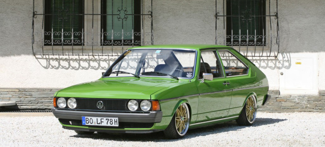 Gestern - Heute - Morgen: 3F-Tuning geht immer: "SeLow"  the Classic-Driver - Tiefenrausch am VW Passat 32A