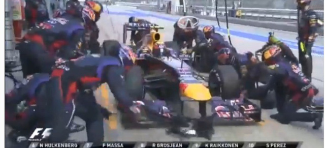 VIDEO: Neuer Weltrekord für Red Bull Racing  Reifenwechsel in 2,05 Sekunden: So schnell wechselte bislang niemand Räder